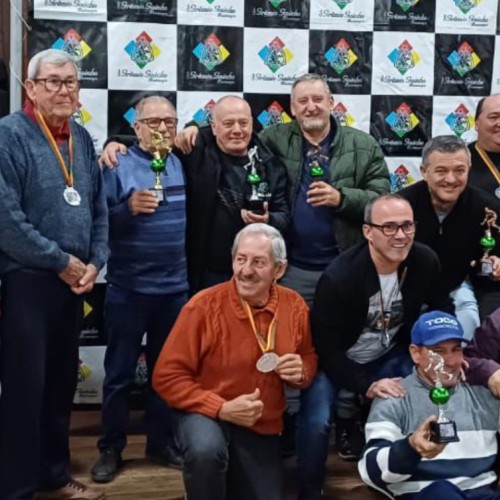 Uma noite inesquecível de confraternização e premiação da Bocha