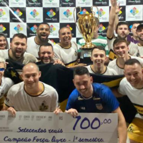 Campeões da COPA e RECOPA categoria força Livre!