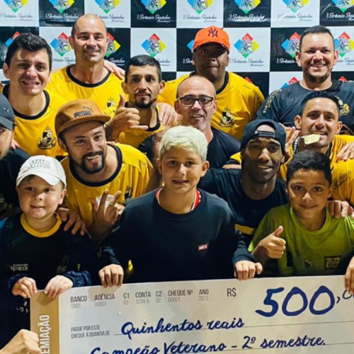 CAMPEÕES DA COPA E RECOPA NA CATEGORIA VETERANO!