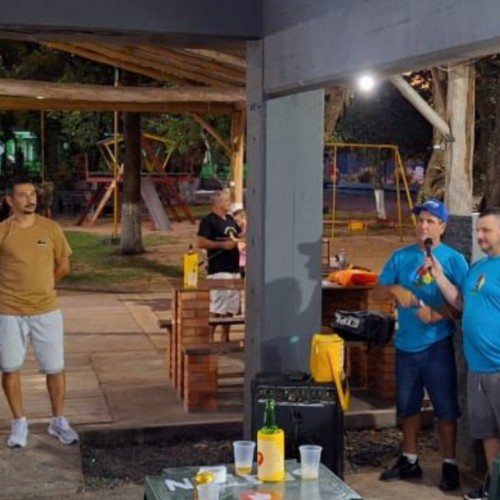 Inauguração da nossa Cancha de Bocha!